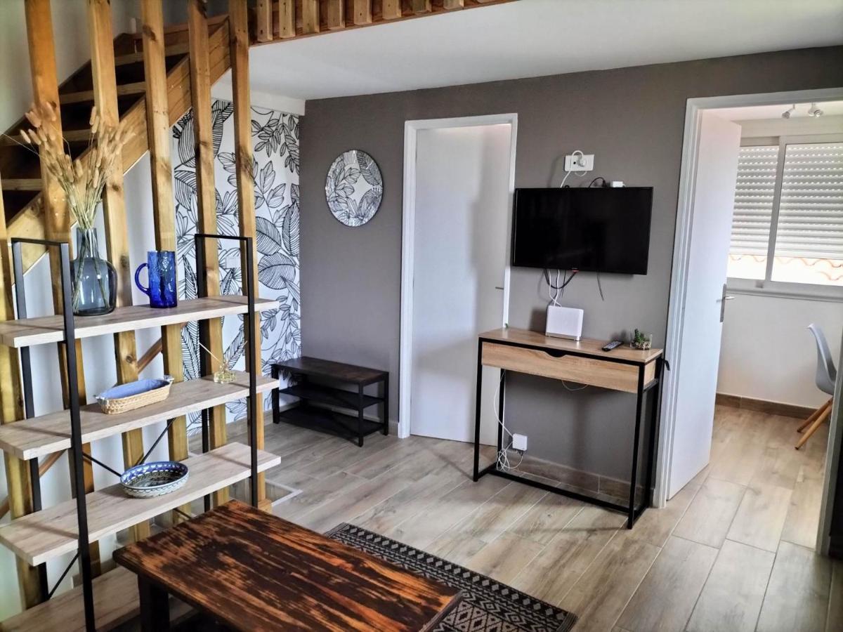 "Les Bambous" Studio Cosy Climatise Au Calme De 37 M2 Parking Gratuit A Argeles Sur Mer المظهر الخارجي الصورة